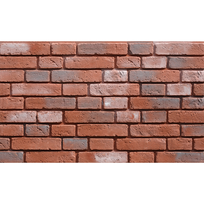 Płytki cegłopodobne /wewn./ z fugą szarą Vintage 3 /czerwone/ Stegu /0.49 m2/