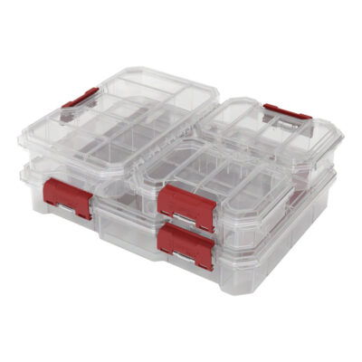 Zestaw organizerów Compact Set 1 | transparent | Qbrick Regular
