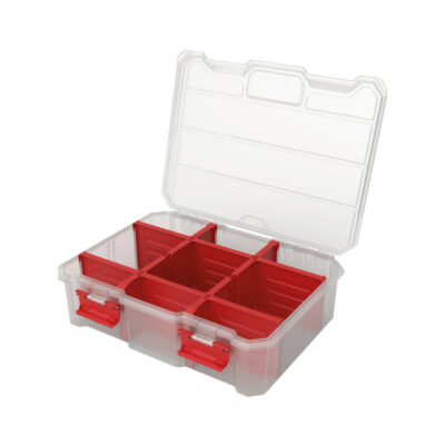 Organizer Compact L Plus | 290×220×84 mm | transparent | Qbrick Regular
