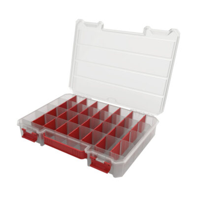 Organizer Compact XL | 390×285×69 mm | transparent | Qbrick Regular