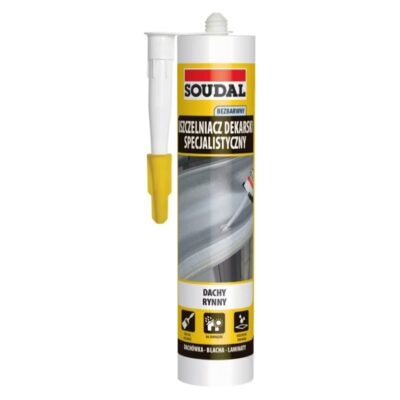 SILIKON DEKARSKI BEZBARWNY 280 ML SOUDAL /137551/