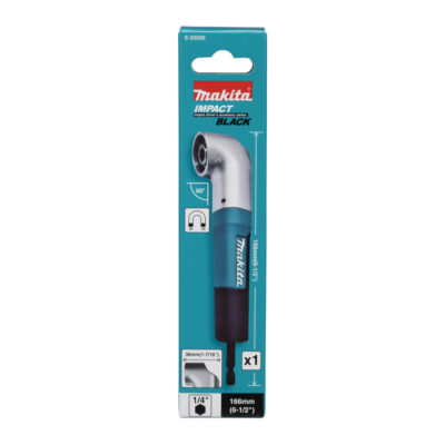 NASADKA KĄTOWA UDAROWA MAGNETYCZNA 1/4″ HEX 166 MM MAKITA /E-25030/