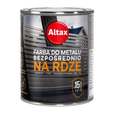 FARBA DO METALU BEZPOŚREDNIO NA RDZĘ ALTAX –  2.5 L