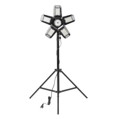 LAMPA WARSZTATOWA NA STATYWIE SKŁADANA 5-SKRZYDŁOWA 55W RIGEL LED ADVITI /AD-NL-6516/