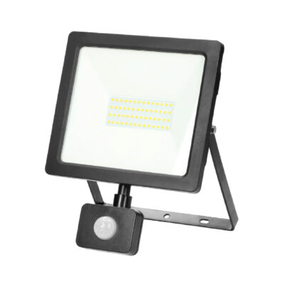 NAŚWIETLACZ LED Z CZUJNIKIEM RUCHU 50W 4000K /NW/ IP65 ALLED ORNO /FL/R-3/