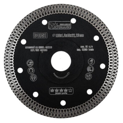 TARCZA DIAMENTOWA CIENKA 125X1.3 MM RICHMANN / C4851/
